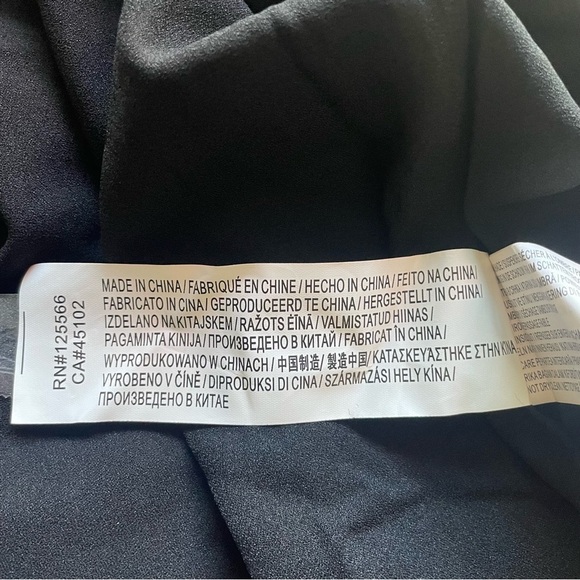 New! Minkpink Lylah puff sleeve Wrap Mini Dress black nwt 30312 - Picture 10 of 13